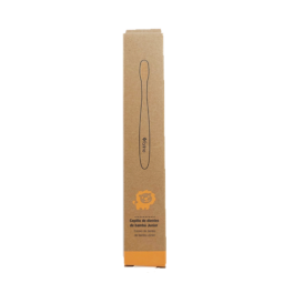 Farline Cepillo de Dientes Bambú Junior Color Naranja | Compra Online
