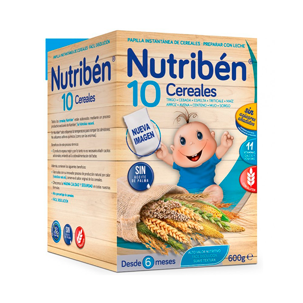 Nutribén 10 Cereales 600 g | Compra Online