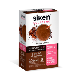 Siken Sustitutivo Colágeno Cacao 6 sobres | Compra Online
