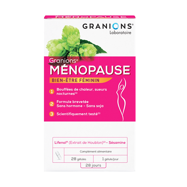 Granions Menopausia, 28 cápsulas | Compra Online