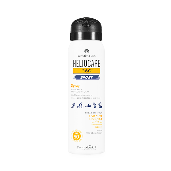 Heliocare 360º Sport Spray SPF50, 100 ml | Farmaconfianza