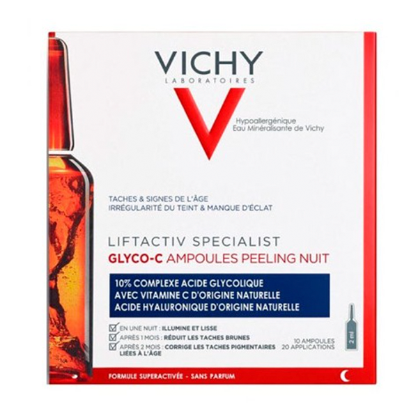 Vichy Liftactiv Glyco-C Night Peel 10 ampollas | Compra Online