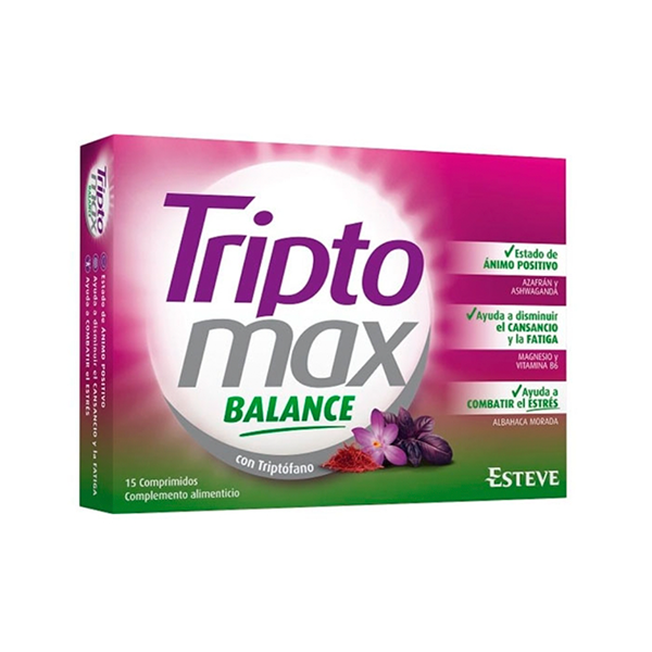 Triptomax Balance, 15 comprimidos | Farmaconfianza