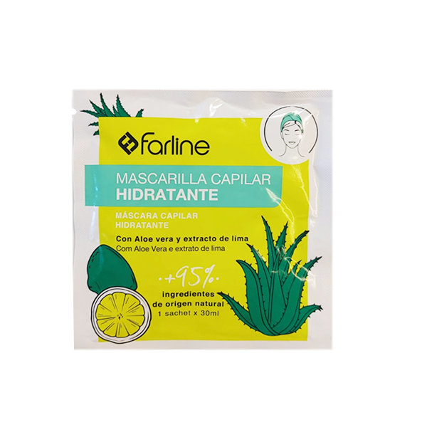 Farline Mascarilla Capilar Hidratante, 30 ml | Farmaconfianza