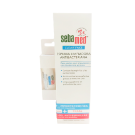 Sebamed Clear Face Espuma Limpiadora 150 ml + Regalo Gel Antiespinillas 10 ml | Compra Online