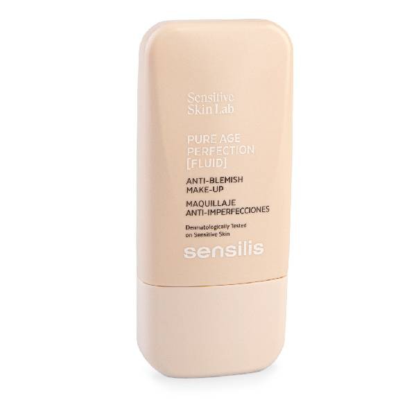 Sensilis Pure Age Perfection Maquillaje Fluido Tono 02 Sand, 30 ml | Farmaconfianza