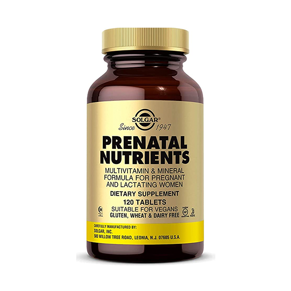 Solgar Nutrientes Prenatales, 60 comprimidos | Compra Online