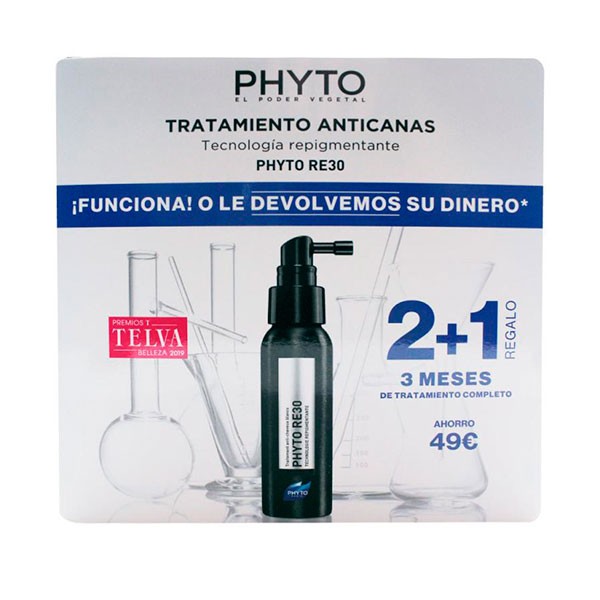 Phyto RE30 serum tratamiento anti-canas, OFERTA 2+1 GRATIS | Compra Online