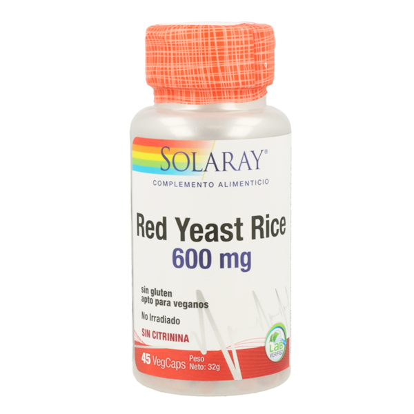 Solaray Red Yeast Rice 45 cápsulas | Compra Online