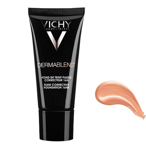 Vichy Dermablend Fondo de Maquillaje Fluído Corrector tono 25 - Nude, 30 ml