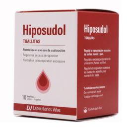 Hiposudol Toallitas 10 unidades | Compra Online