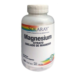 Solaray Magnesiun Citrato 90 cápsulas | Compra Online