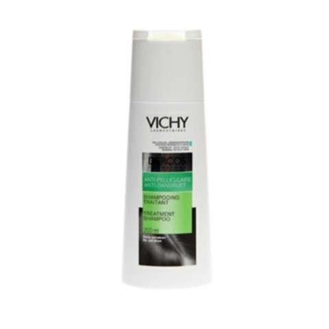 Vichy Dercos Champú Sebo-Corrector para cabellos grasos, 200 ml