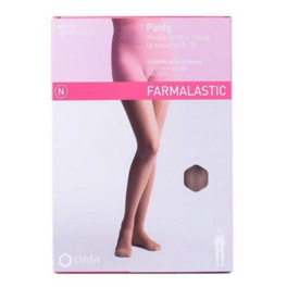 Farmalastic Panty Compresión Normal 140 Den Camel Talla M | Compra Online