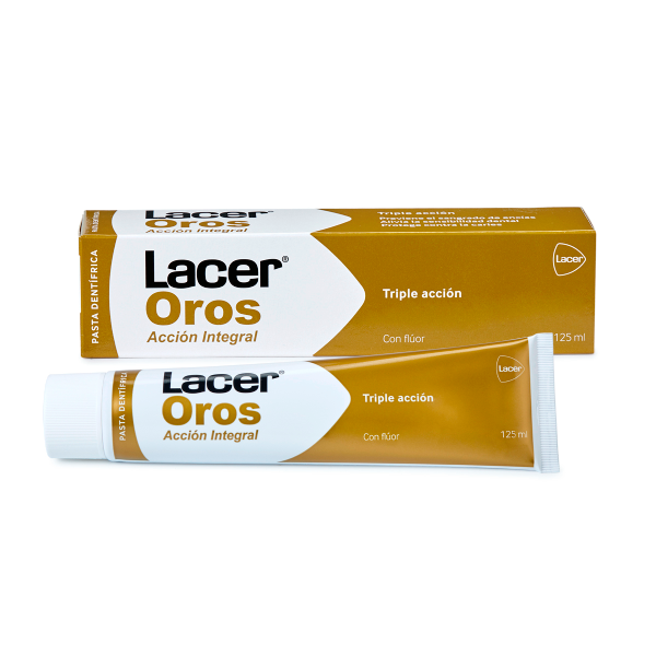 Lacer Oros Pasta Dentífrica, 125 ml ! Farmaconfianza