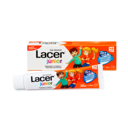 Lacer Gel Dental Junior Fresa, 75 ml ! Farmaconfianza