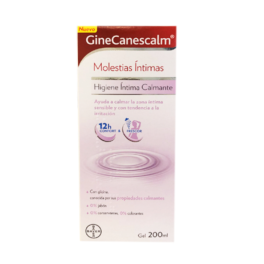GineCanescalm Gel Limpiador Intimo, 200 ml|Farmaconfianza