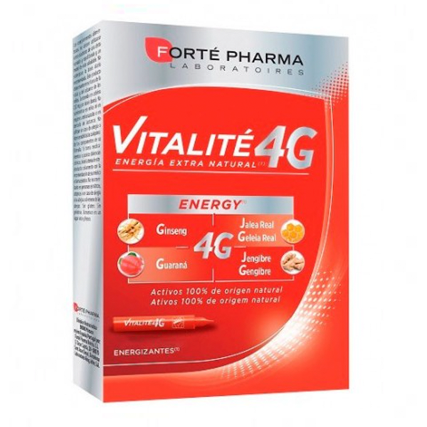 Forte Pharma Vitalité 4 Energy 10 viales | Compra Online