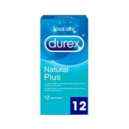 Durex Natural Plus, 12 preservativos | Compra Online en Farmaconfianza