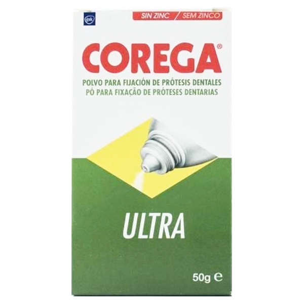 Corega Ultra Adhesivo Polvo 50 g | Compra Online