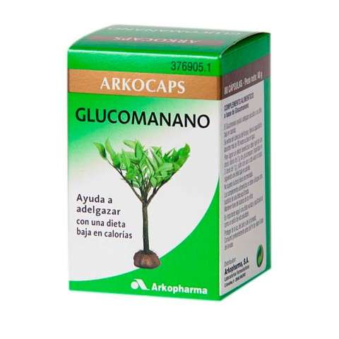 Arkocaps Glucomanano, 80 cápsulas. | Farmaconfianza
