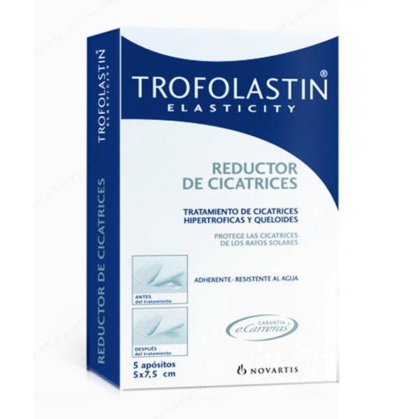 Trofolastin Reductor de Cicatrices 4 x 4.5 cm 5 unidades | Compra Online