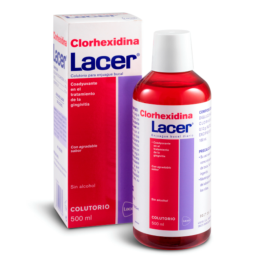 Lacer Clorhexidina Colutorio, 500 ml