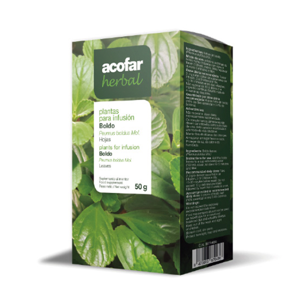 Acofar Herbal Boldo Hojas 50 gramos | Compra Online