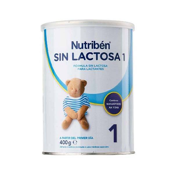 Nutriben Sin Lactosa 2, 400 g ! Farmaconfianza
