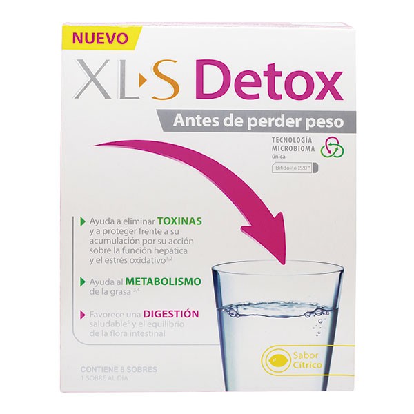 XLS Medical DETOX sobres | Farmaconfianza | Farmacia Online