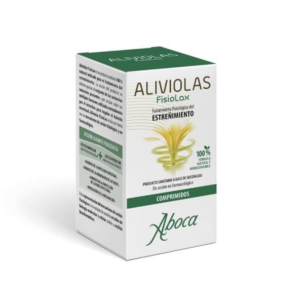 Aboca Aliviolas Fisiolax, 90 comprimidos | Farmaconfianza