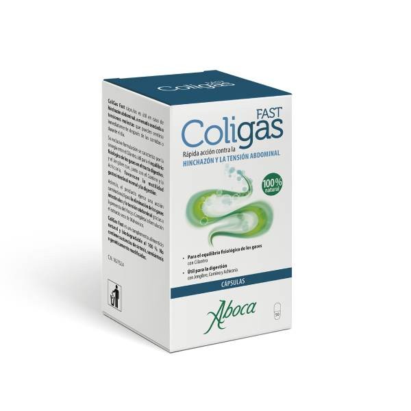 Aboca Coligas Fast, 50 cápsulas | Farmaconfianza