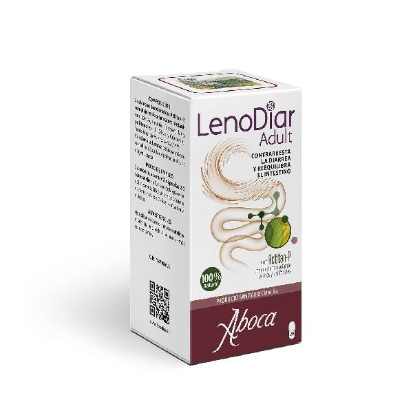 Aboca Lenodiar Adult, 20 cápsulas | Farmaconfianza