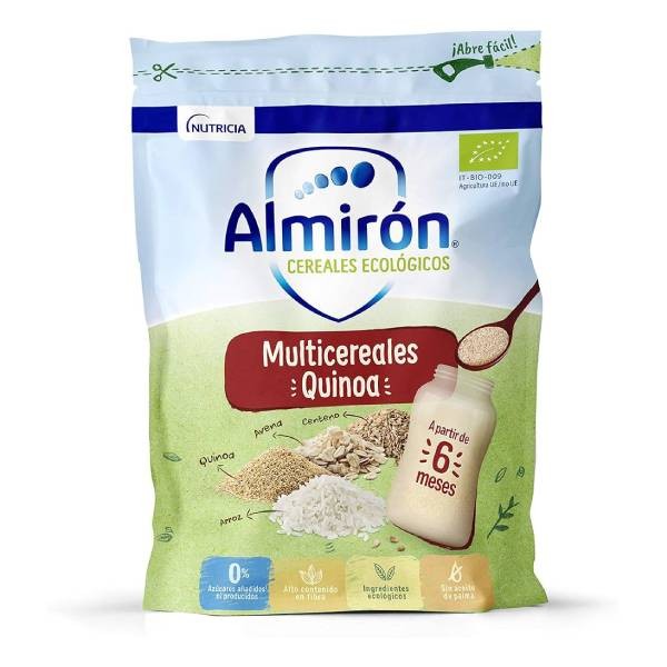 Almirón Multicereales Quinoa Ecológicos, 200 g