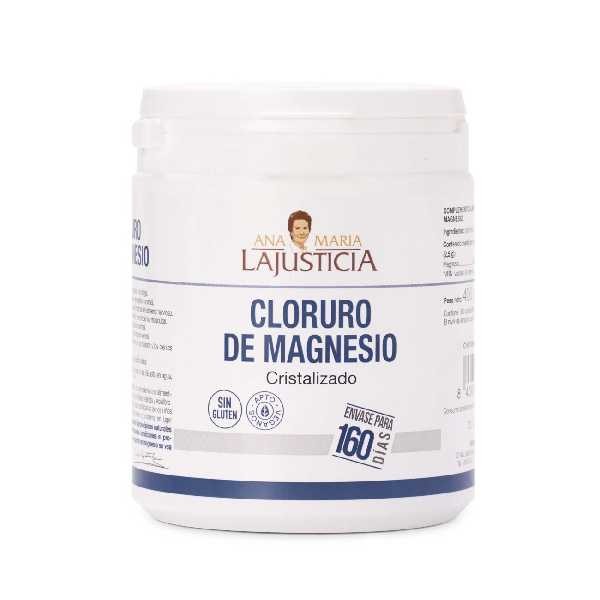 El Cloruro de Magnesio tiene propiedades beneficiosas: alivia el cansancio y la fatiga, mantiene dientes y huesos en buenas condiciones, ayuda al funcionamiento normal de músculos. Al mejor precio en Farmaconfianza.