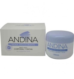 Andina Crema Decolorante Corporal y Facial, 30 ml