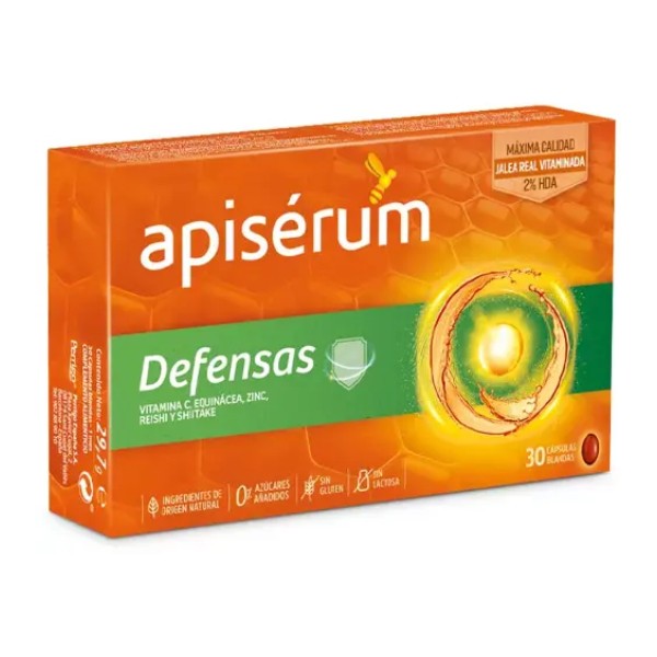 Apisérum Defensas, 30 cápsulas blandas
