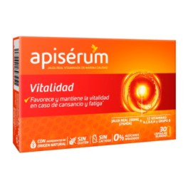 Apiserum Vitalidad, 30 cápsulas blandas
