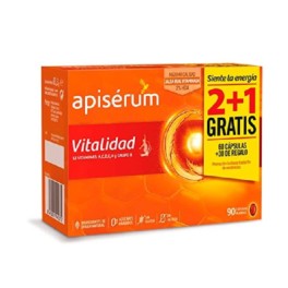 Apiserum Vitalidad 60 + 30 cápsulas blandas