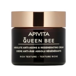 Apivita Queen Bee Crema Rica Antienvejecimiento Holística para pieles secas, 50 ml | Farmaconfianza