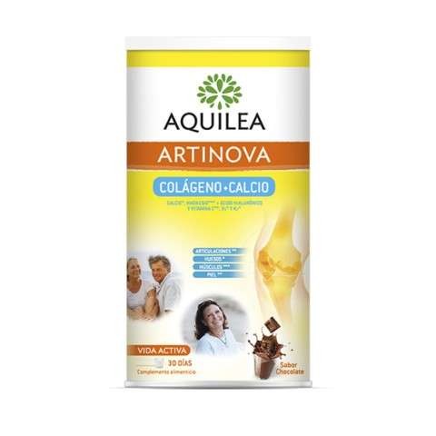 Aquilea Artinova Colágeno + Calcio, sabor chocolate, 495 g.