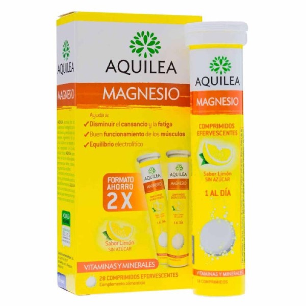 AQUILEA Magnesio, 28 comprimidos efervescentes
