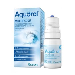 Aquoral Multidosis Gotas Oftálmicas Lubricantes, 10 ml | Compra Online