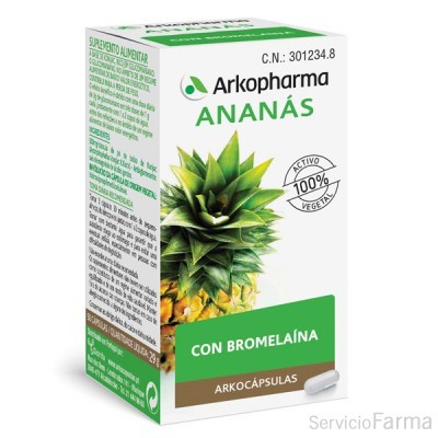 Arkocaps Ananás, 48 cápsulas ! Farmaconfianza