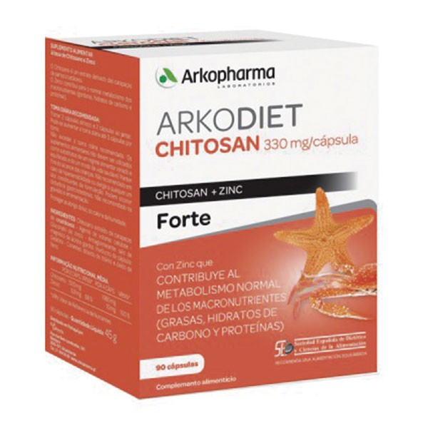 Arkopharma Arkodiet Chitosan Forte, 90 cápsulas.