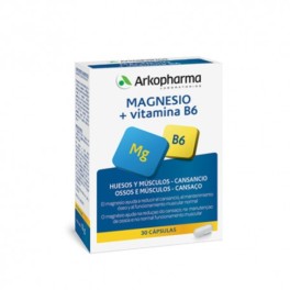 Arkovital Magnesio y Vitamina B6, 30 cápsulas | Farmaconfianza