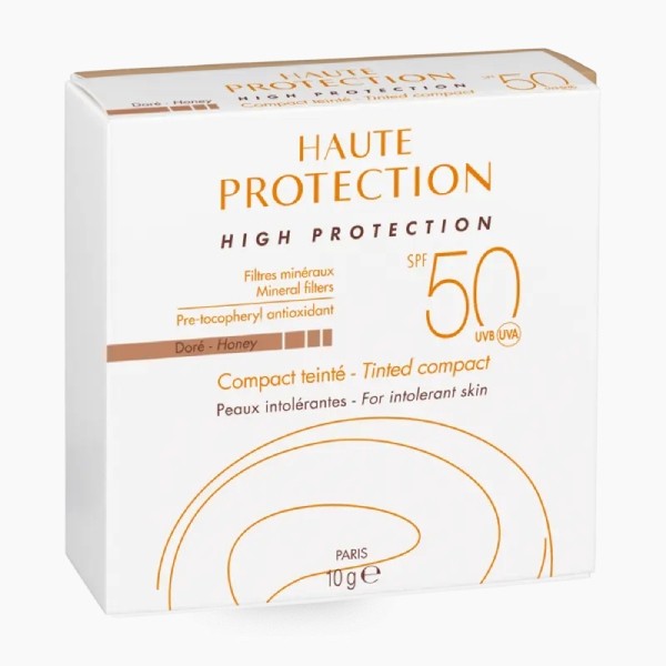 Avène Compacta Coloreada 50 dorado, 10 g | Farmaconfianza