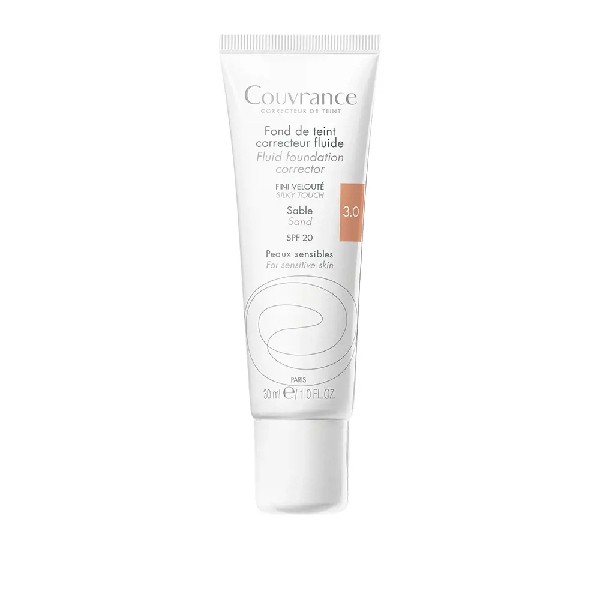 Avène Couvrance Maquillaje Fluido arena, 30 ml