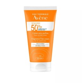 Avène Crema Solar Sin Perfume SPF50+. 50ml