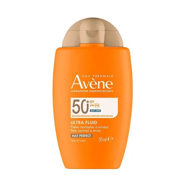 Avène Mat Perfect Fluido con Color SPF50+ 50 ml, matifica y unifica tono | Compra Online
